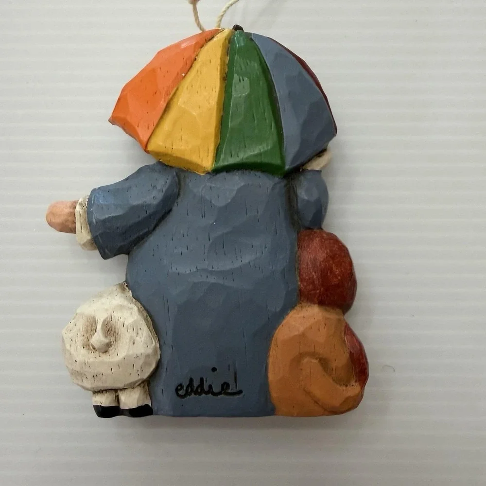 Vintage Midwest Of Cannon Falls Eddie Walker Christmas Ornament Noah Umbrella